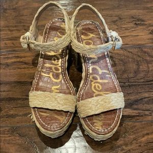 Sam Edelman Raffia wedge
